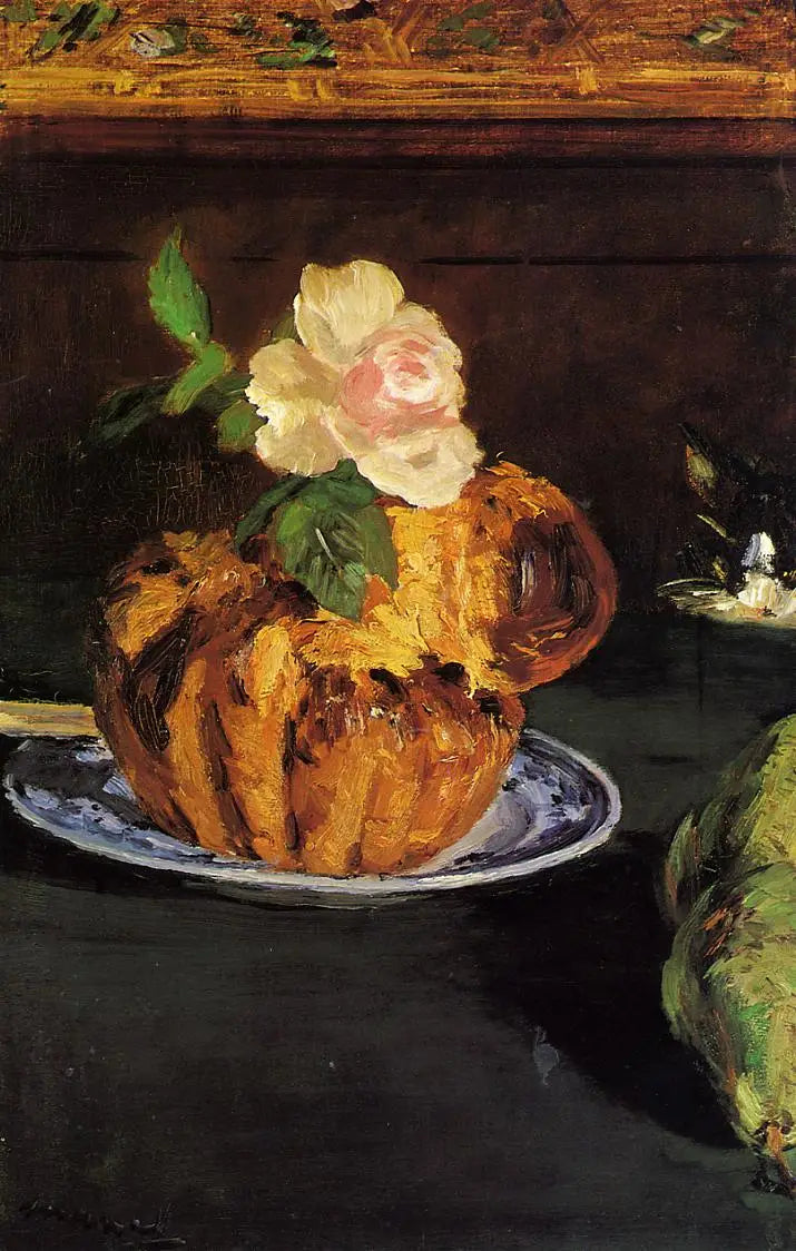 Martwa natura, Brioche - Édouard Manet