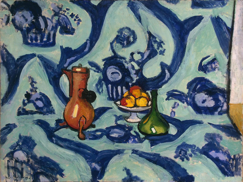 Martwa natura, niebieski camaïeu - Henri Matisse
