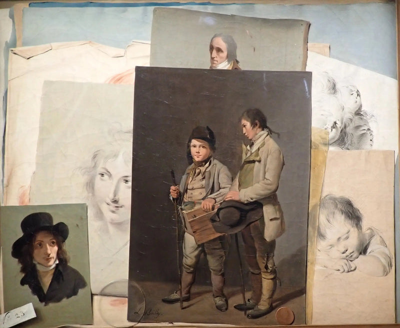 Martwa natura w trompe-l'œil - Louis-Léopold Boilly