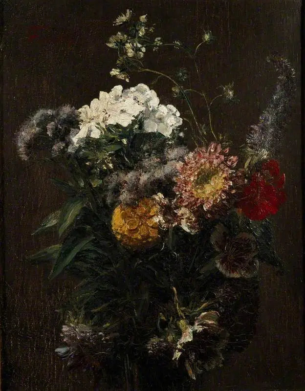 Martwa natura: mieszane kwiaty - Henri Fantin-Latour
