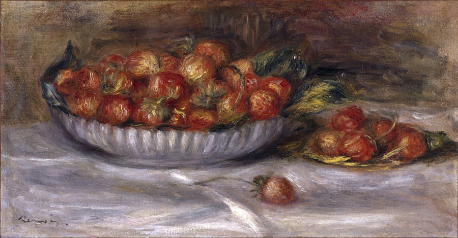 Martwa natura z truskawkami - Pierre-Auguste Renoir