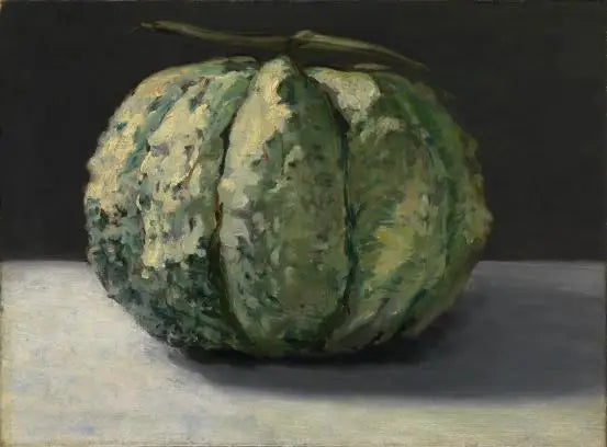 Martwa natura, melon - Édouard Manet