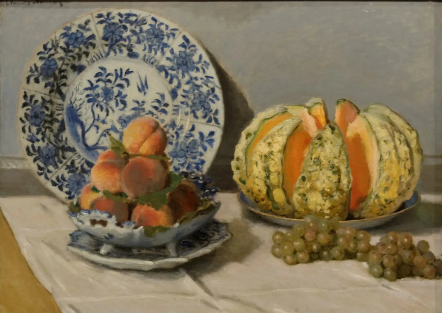 Martwa natura z melonem W245 - Claude Monet