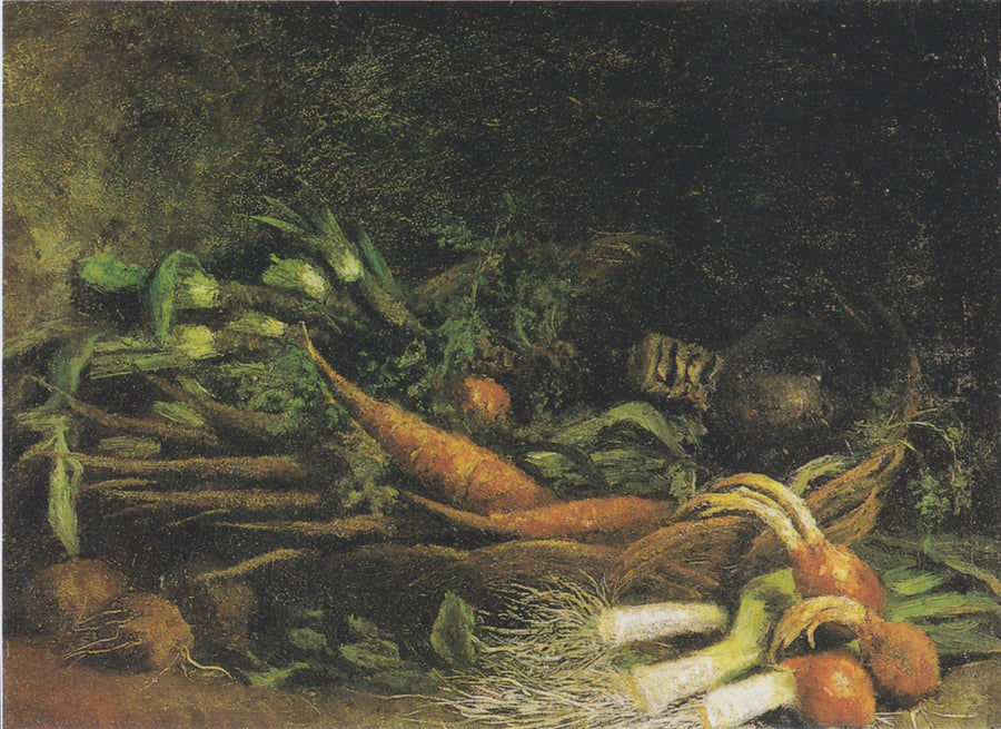 Martwa natura z koszem warzyw - Vincent van Gogh