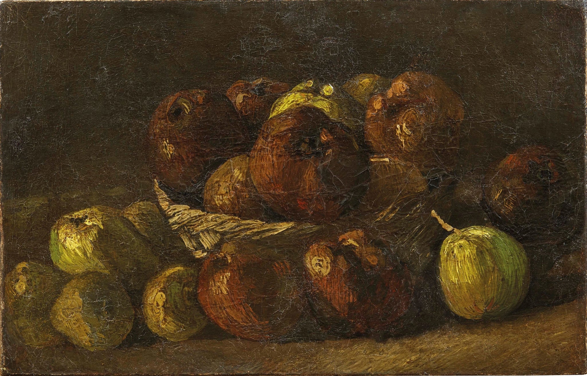 Nature morte au panier de pommes F115 JH935 — Vincent van Gogh