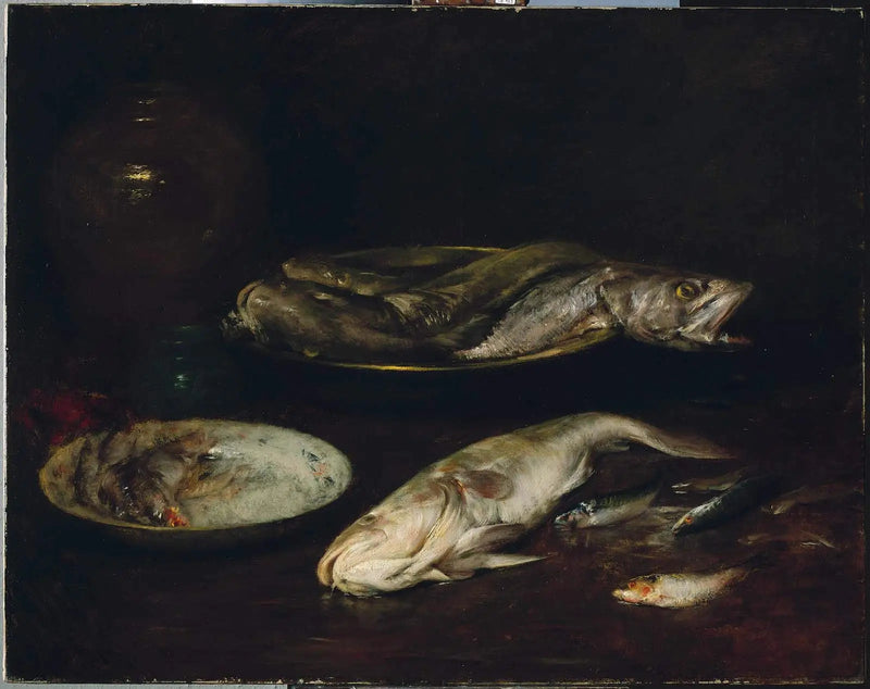 Martwa natura - Ryba - William Merritt Chase