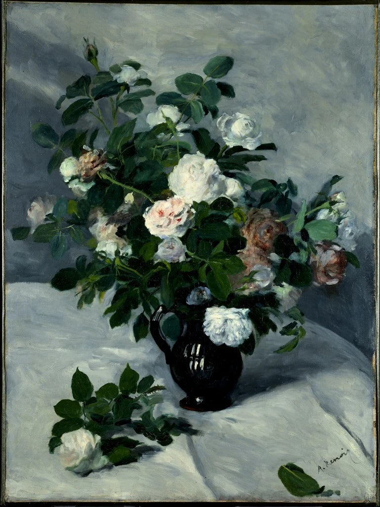 Martwa natura z różami - Pierre-Auguste Renoir