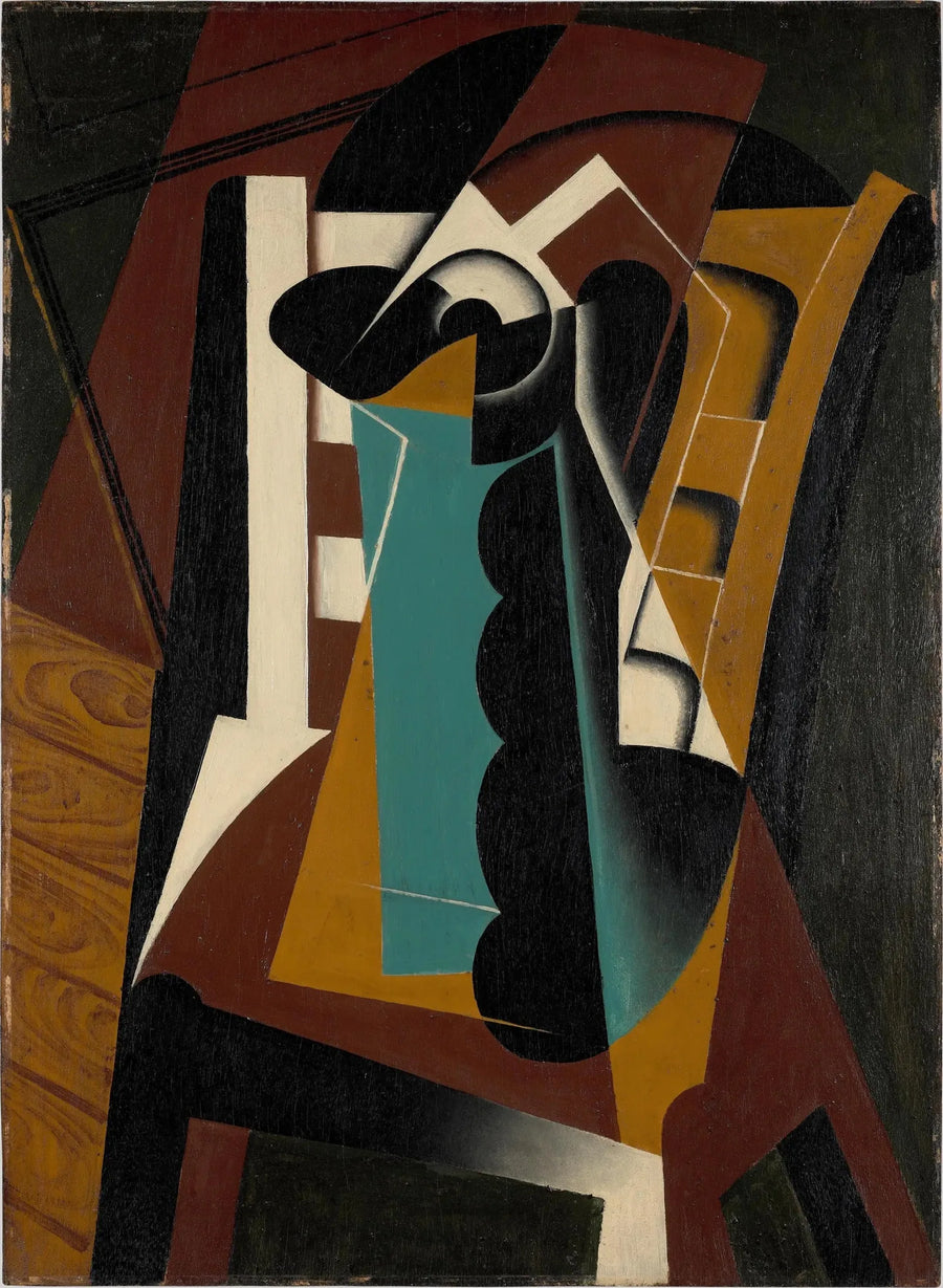 Martwa natura na krześle - Juan Gris