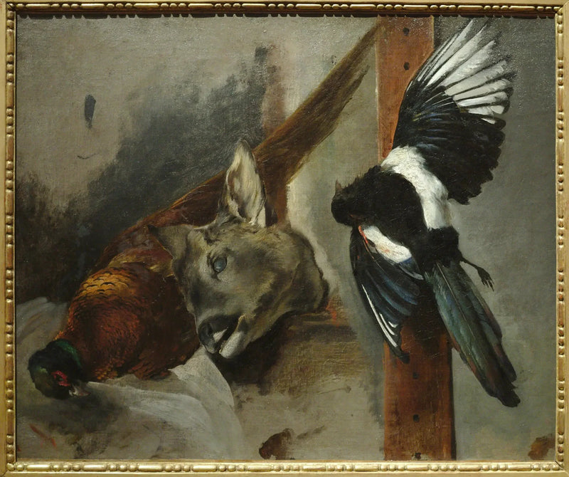 Martwa natura: trzy sztuki zwierzyny - Théodore Géricault