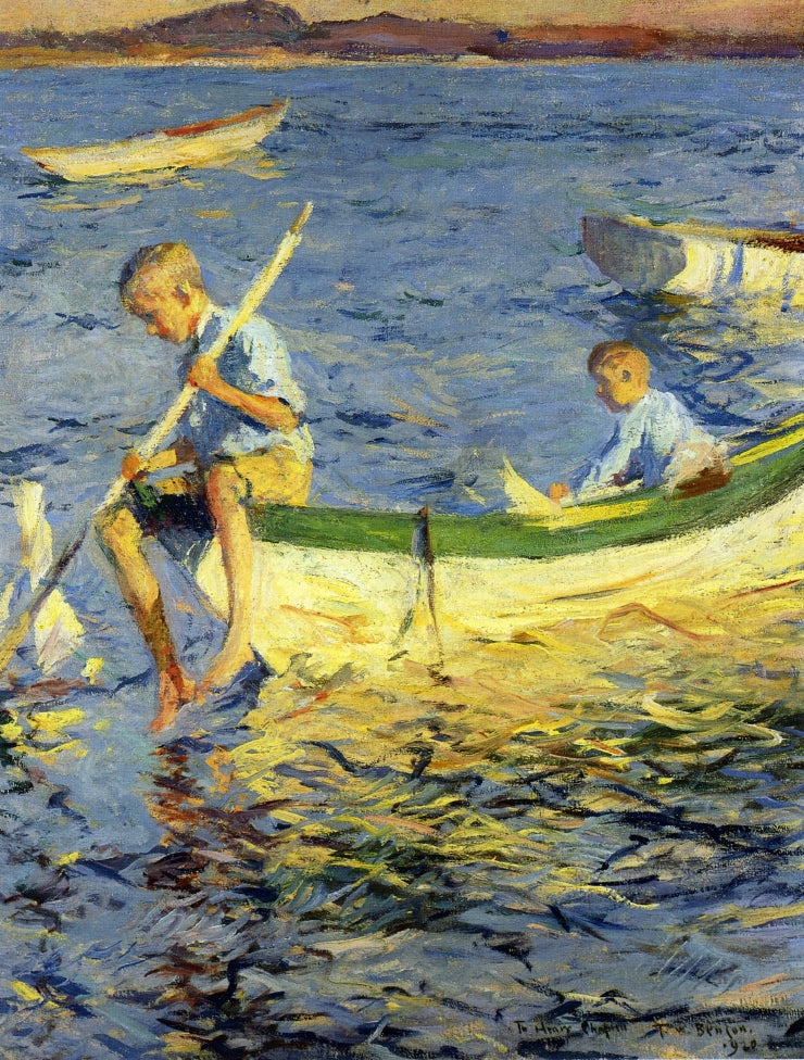 Nawigacja rekreacyjna w Vinalhaven - Frank Weston Benson