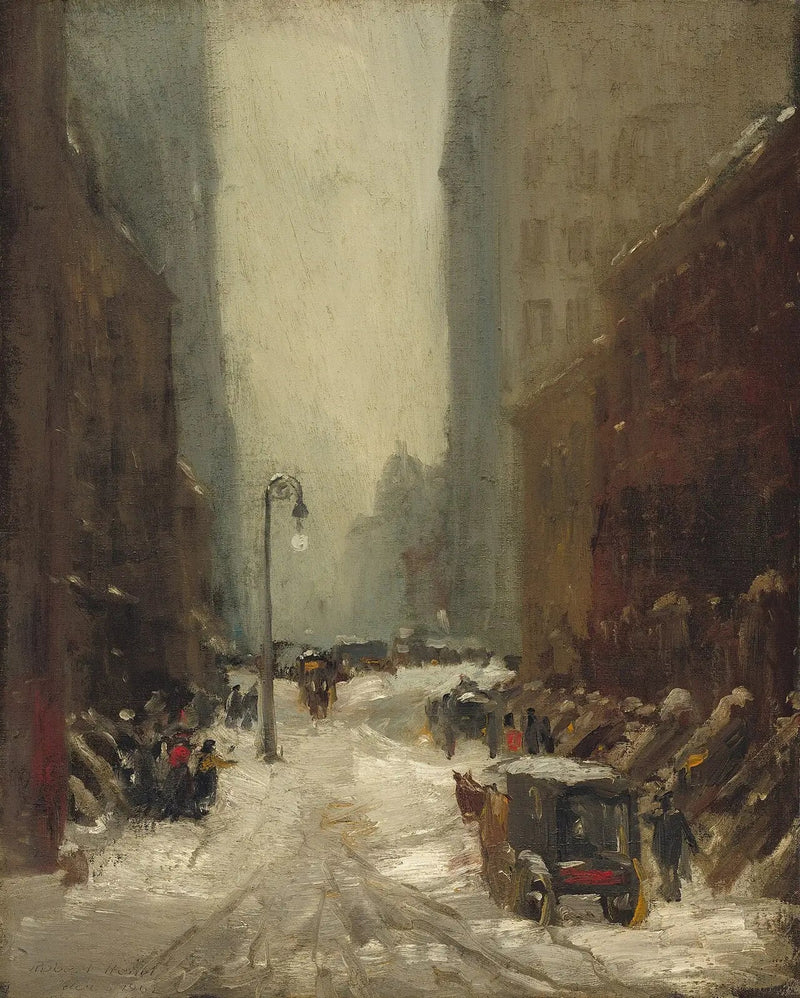 Śnieg w Nowym Jorku - Robert Henri