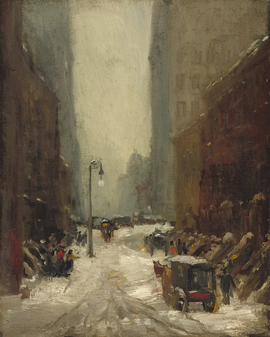 Śnieg w Nowym Jorku - Robert Henri