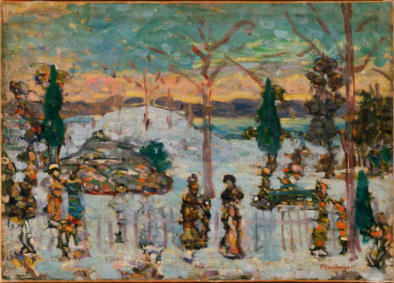Śnieg w kwietniu - Maurice Prendergast