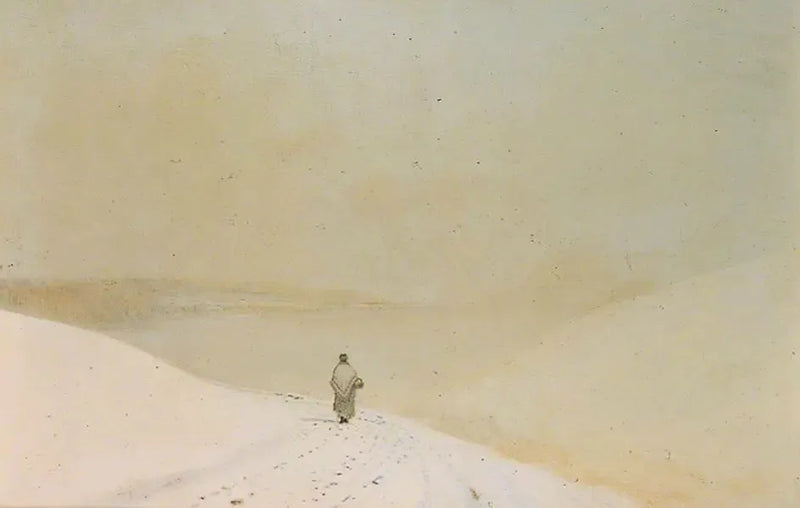 Śnieg i Mgła (Kaprys w Żółtym Minore) - John Atkinson Grimshaw