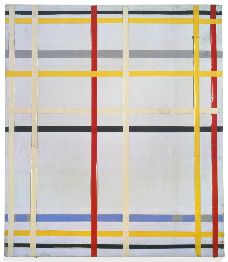 Nowy Jork 2 [niedokończony, wcześniej Nowy Jork III] - Piet Mondrian