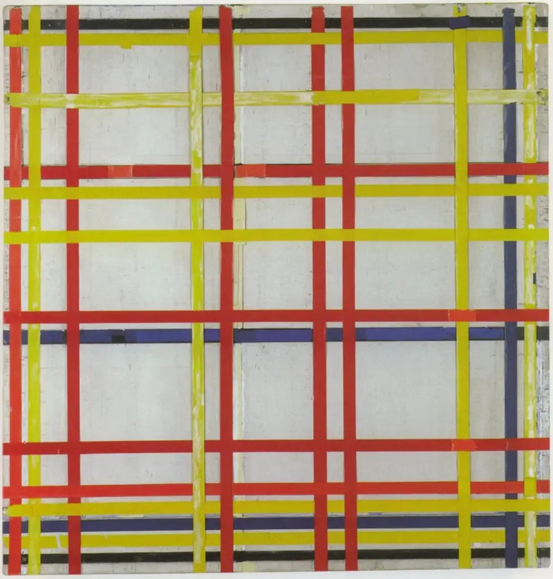 Nowy Jork I - Piet Mondrian