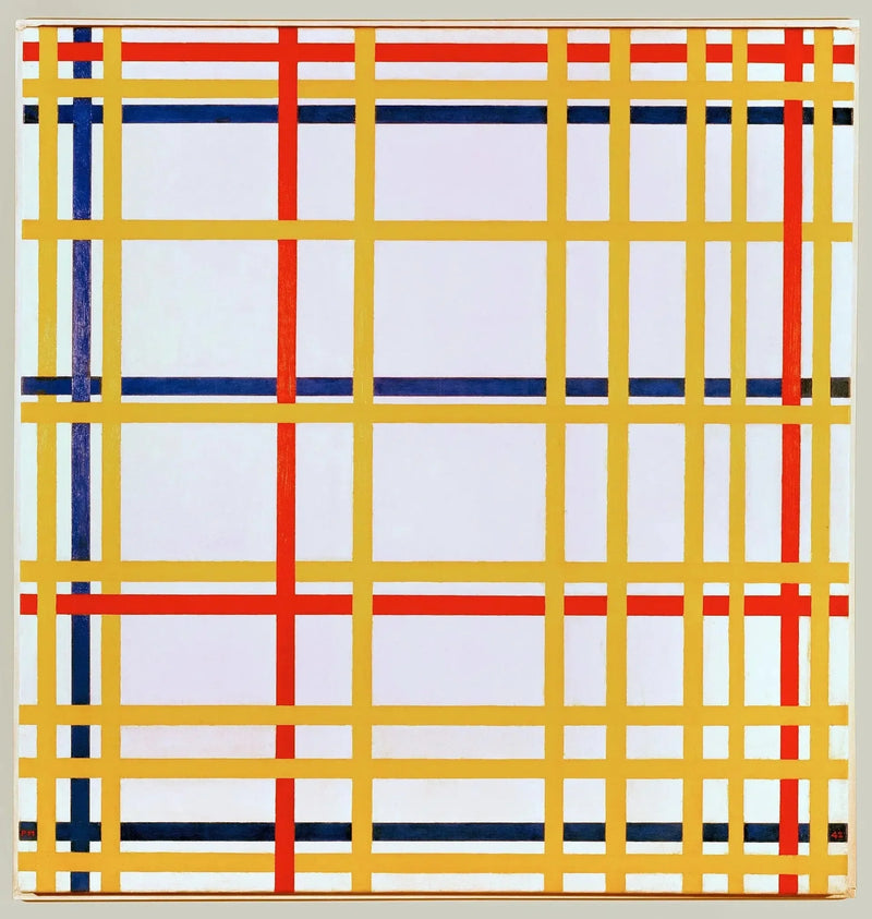 Nowy Jork - Piet Mondrian