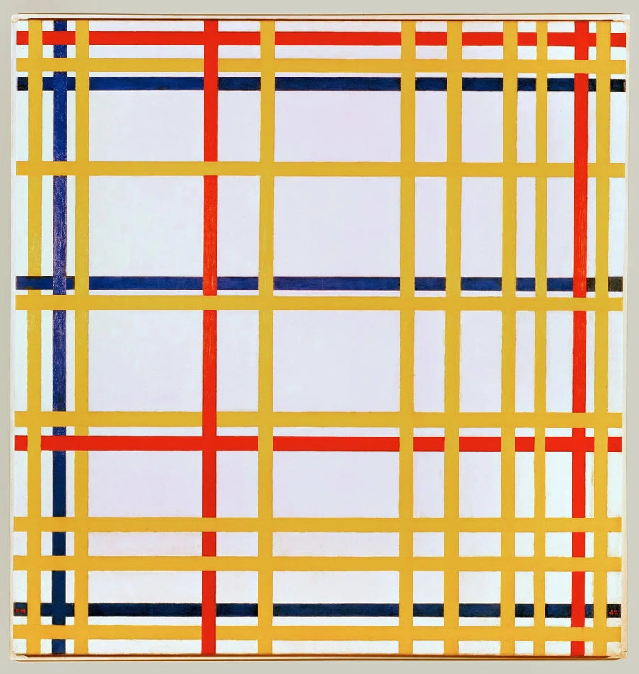 Nowy Jork - Piet Mondrian