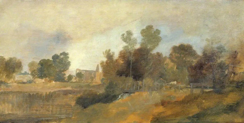 Opactwo Newark nad Wey - J. M. W. Turner