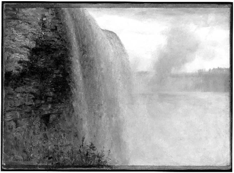 Niagara po stronie amerykańskiej - Albert Bierstadt