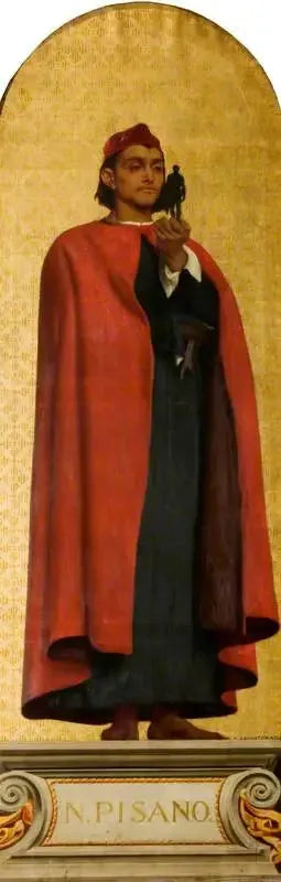 Nicola Pisano (około 1220/1225–około 1284) (projekt mozaiki w Victoria and Albert Museum) - Frederic Leighton