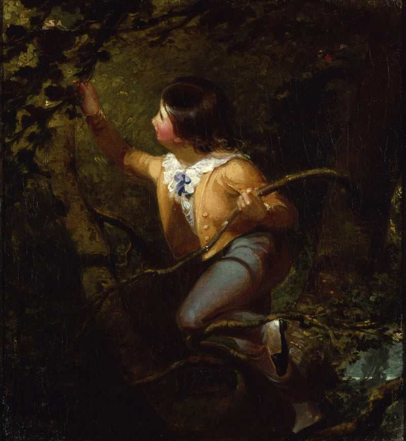 Gniazdowanie ptaków - Emanuel Leutze
