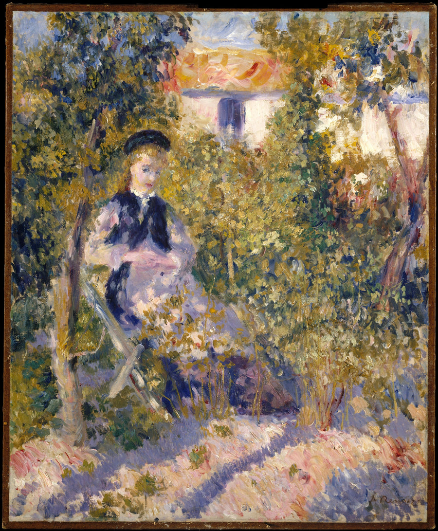 Nini w ogrodzie - Pierre-Auguste Renoir