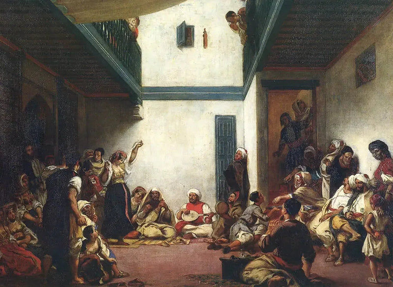 Żydowskie wesele w Maroku - Eugène Delacroix