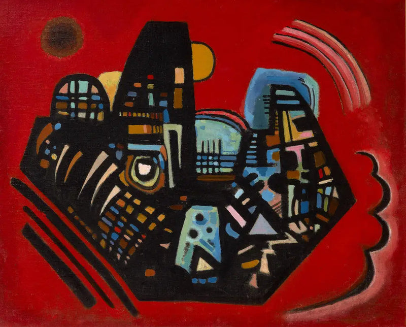 Czarny-Czerwony - Wasilij Kandinsky