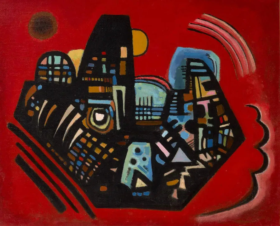 Czarny-Czerwony - Wasilij Kandinsky