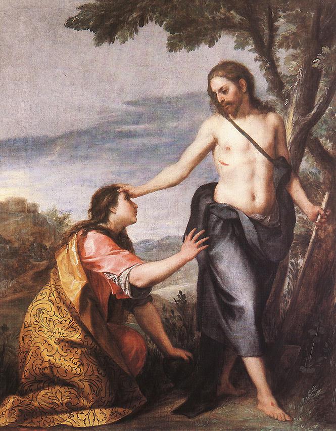 Noli me Tangere (Chrystus ukazujący się jako ogrodnik Marii Magdalenie) - Alonso Cano