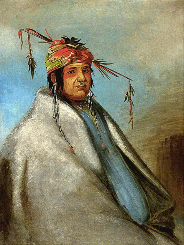 Nie-on-dá-gon, szef - George Catlin