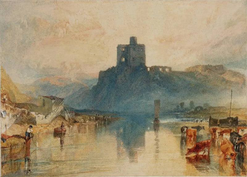 Zamek Norham nad rzeką Tweed - J. M. W. Turner