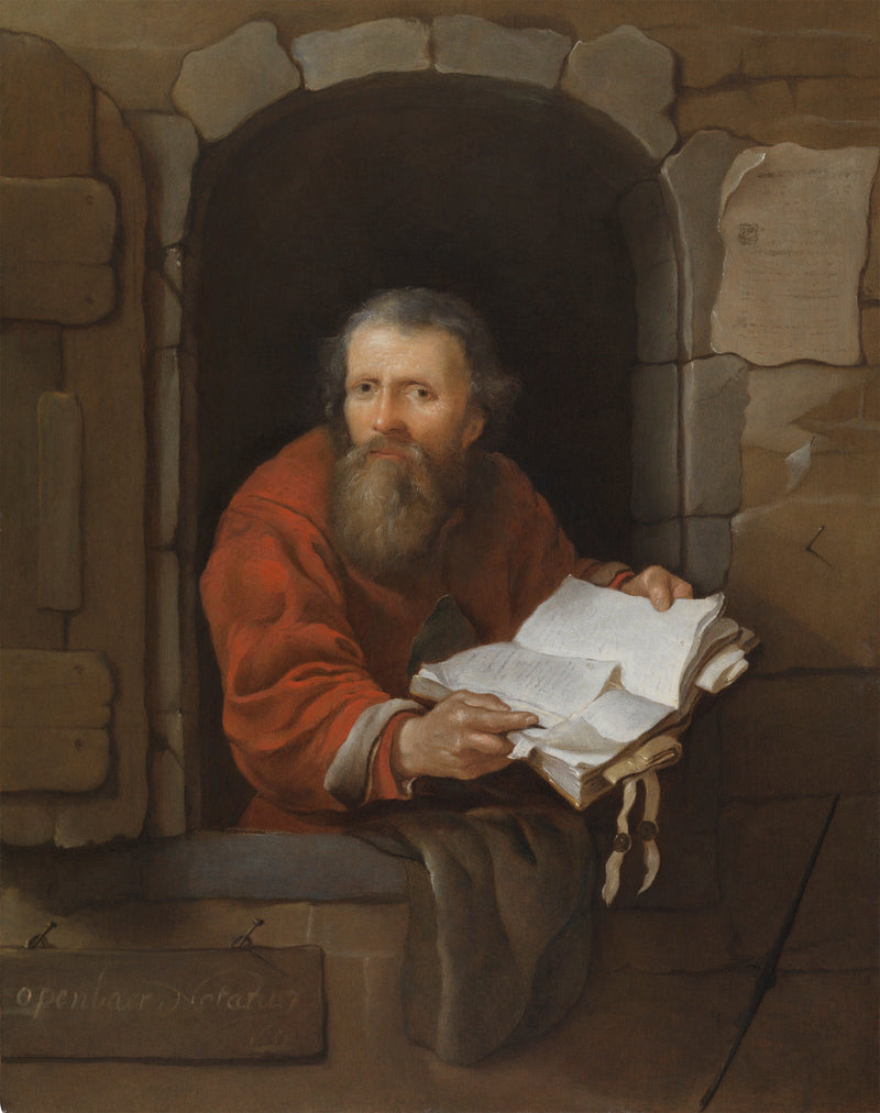 Notaire public - Gabriel Metsu