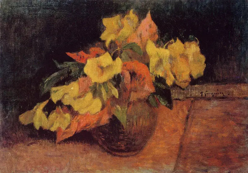 Œnothety w wazonie - Paul Gauguin