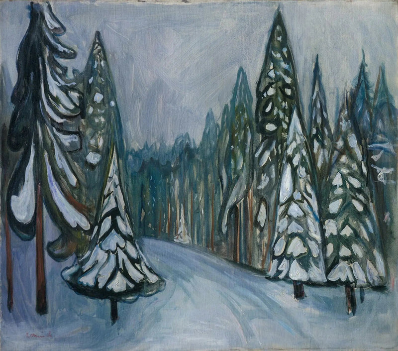 Nowy Śnieg - Edvard Munch