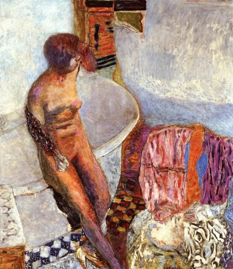 Akt w wannie - Pierre Bonnard