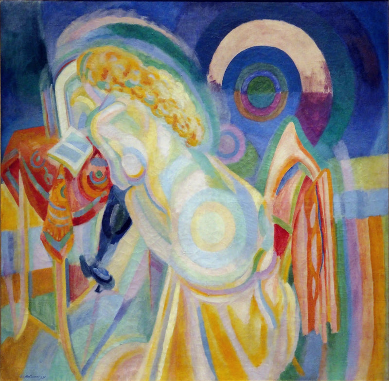 Akt przy toaletce - Robert Delaunay