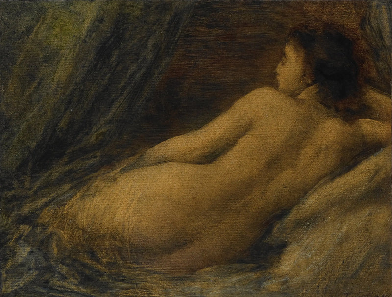 Nu leżący - Henri Fantin-Latour