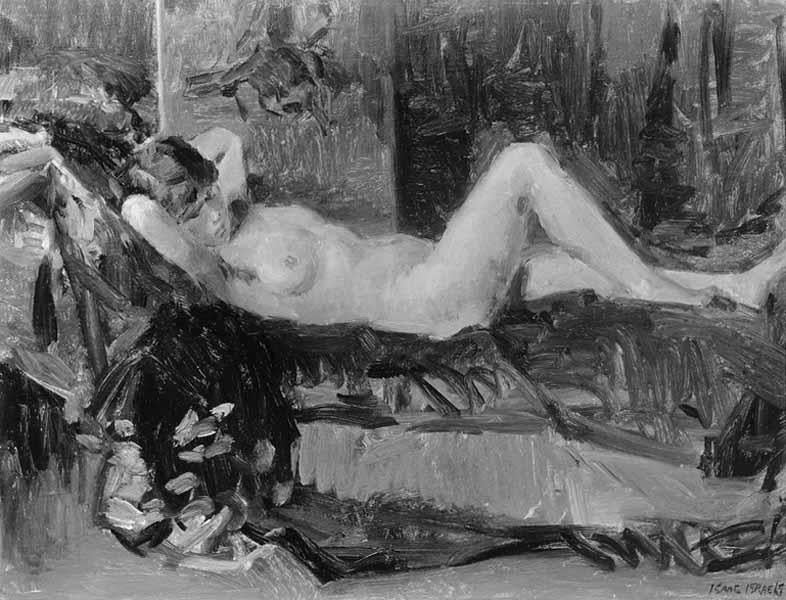 nu leżący - Isaac Israëls