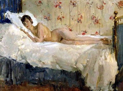 Nu leżące - Isaac Israëls