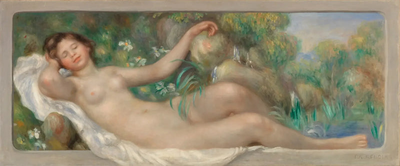 Nu wydłużony (Źródło) - Pierre-Auguste Renoir