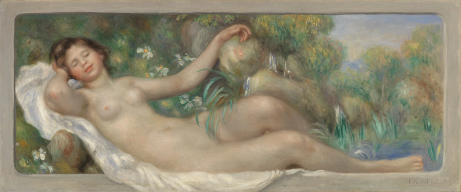 Nu wydłużony (Źródło) - Pierre-Auguste Renoir