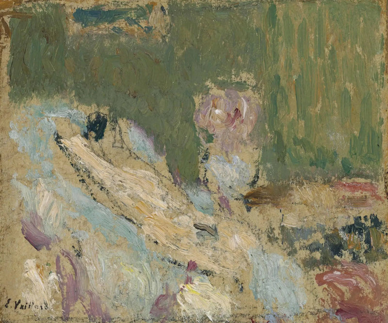 Nu leżący na kanapie - Édouard Vuillard
