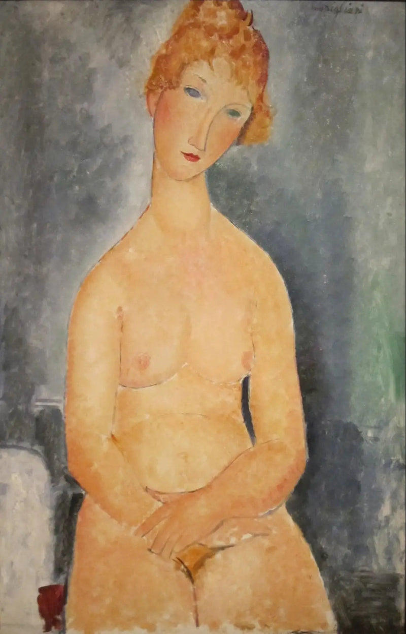Nu siedzący - Amedeo Modigliani