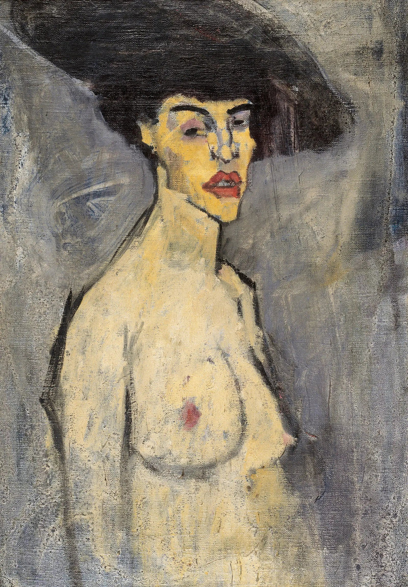 Akt w kapeluszu - Amedeo Modigliani
