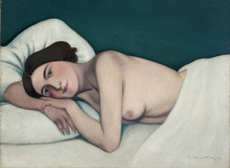 Nu au lit - Félix Vallotton