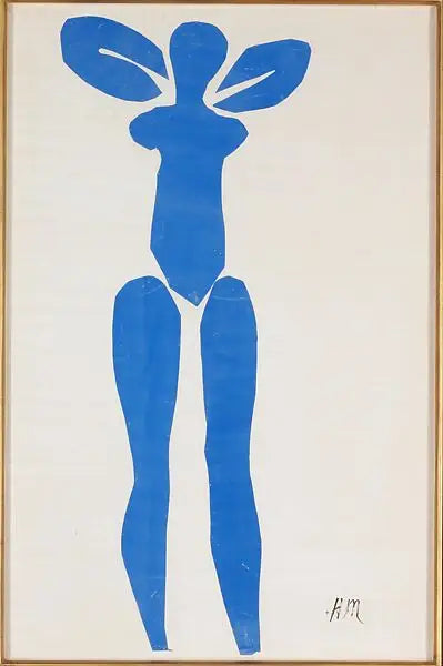 Niebieski akt stojący - Henri Matisse