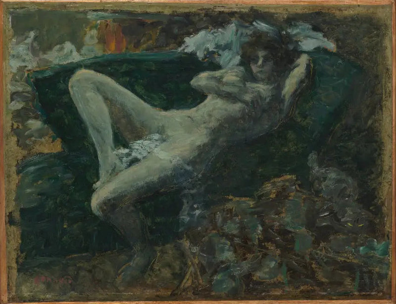 Niebieski nu - Pierre Bonnard