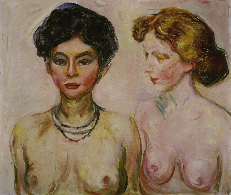 Blond i brązowy - Edvard Munch